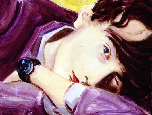 Elizabeth Peyton, Jarvis, 1996. Oil on panel.