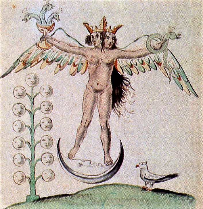The Rebis, from the Rosarium Philosophorum, 1550
